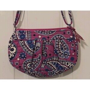 Vera Bradley Boysenberry Crossbody Shoulder Bag